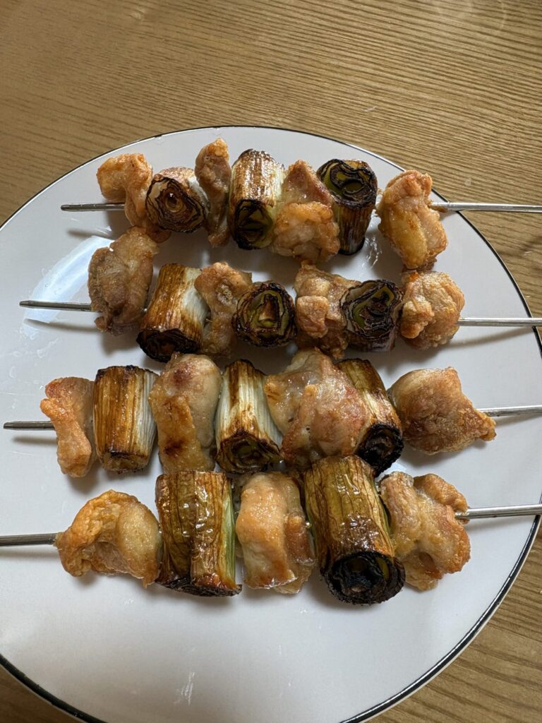 コソリノンフライヤーで作る焼き鳥