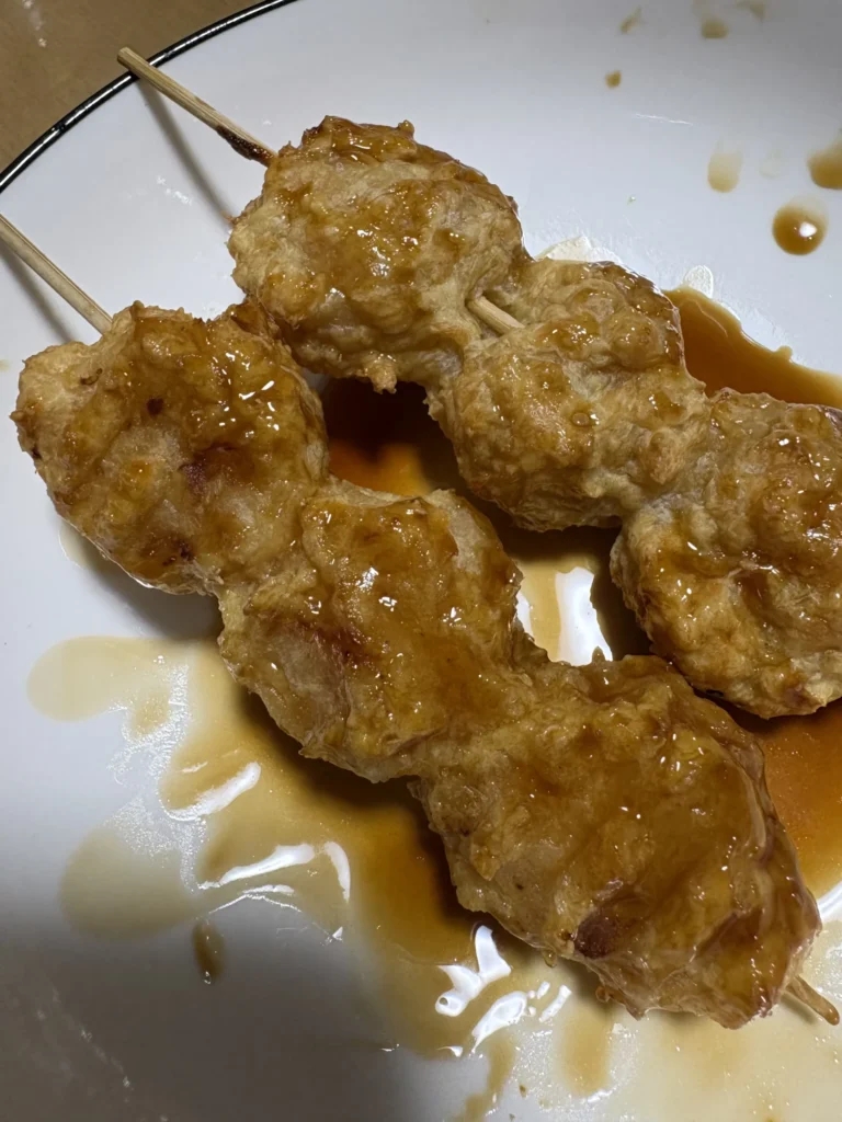 ノンフライヤーで作るつくね