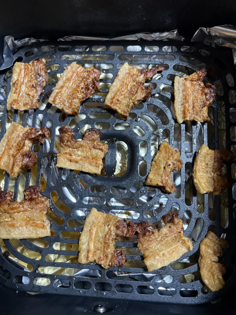 ノンフライヤーで作るサムギョプサル