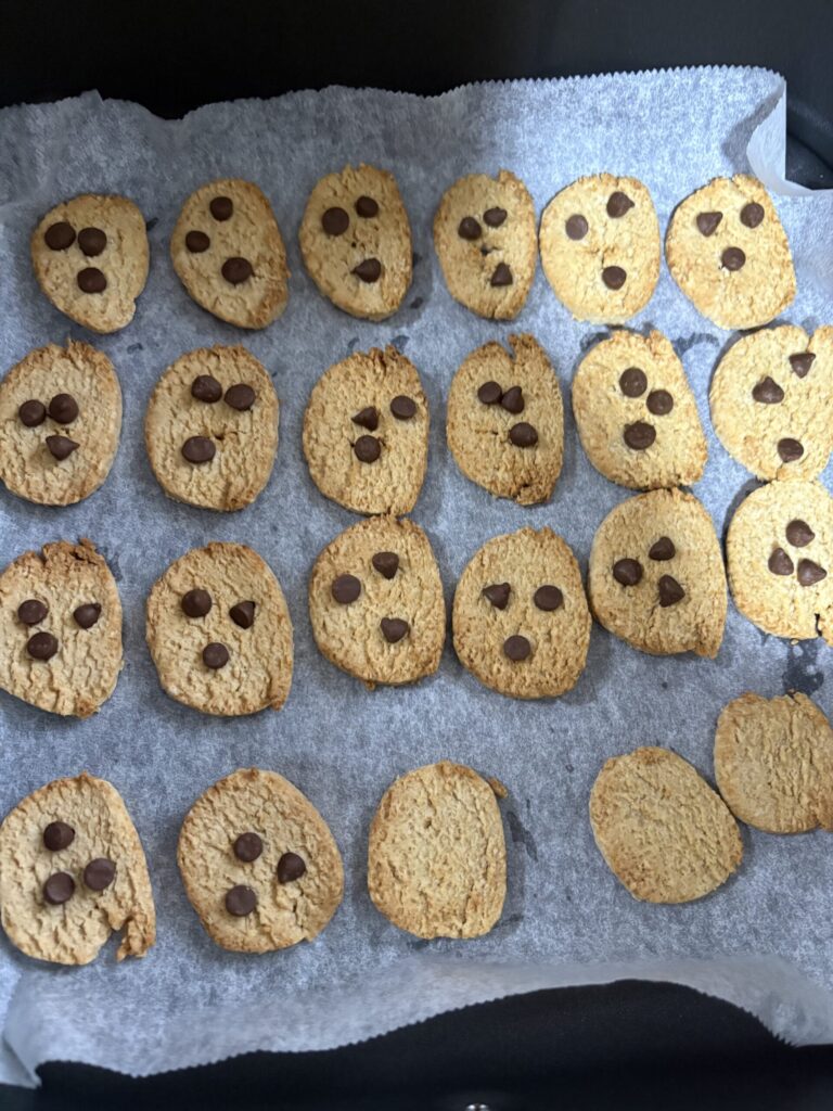 ノンフライヤーで作るクッキー
