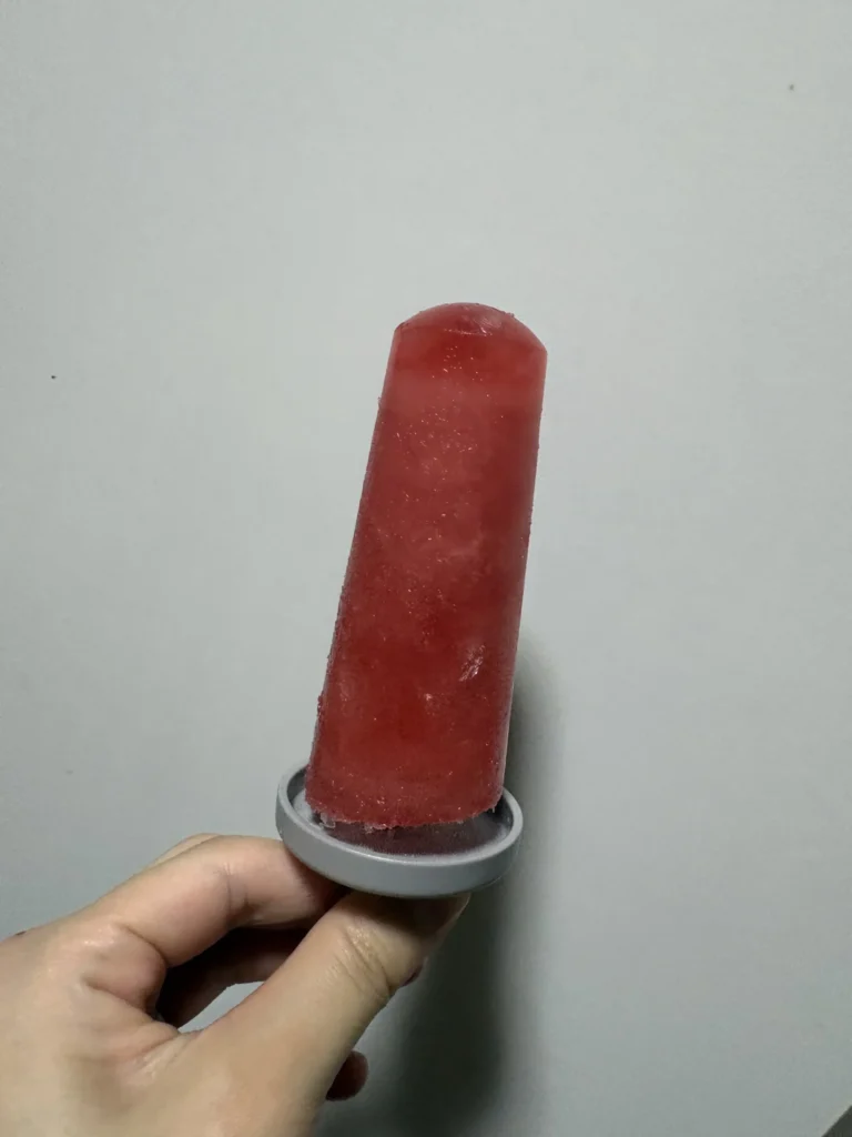 かき氷シロップで作るアイスバー