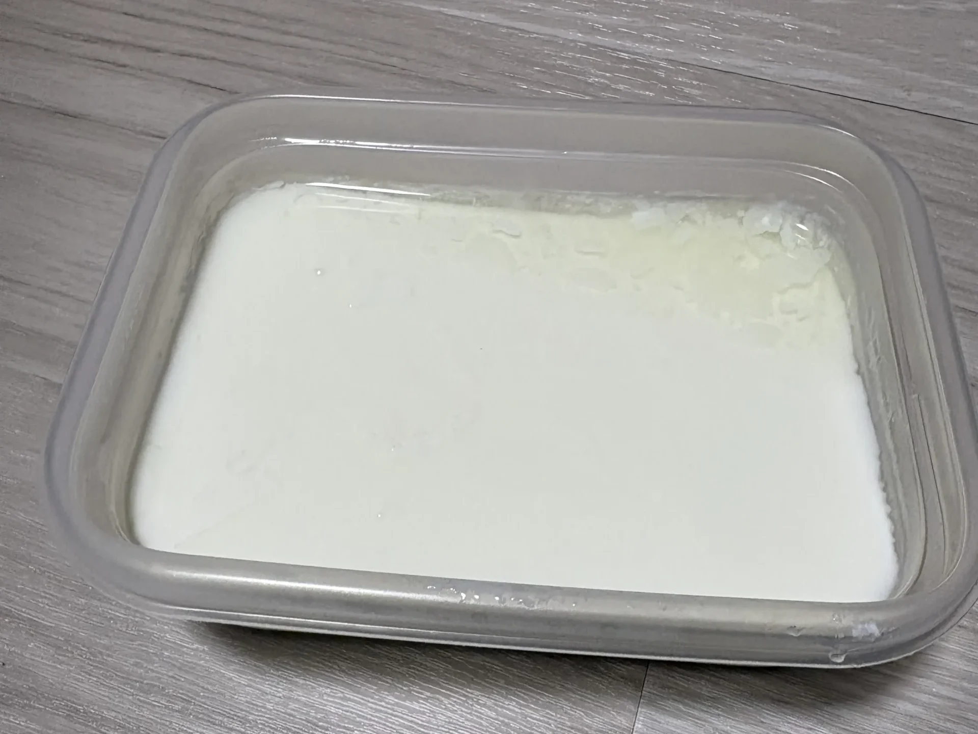 COSORIノンフライヤーの発酵機能を使って作ったヨーグルト